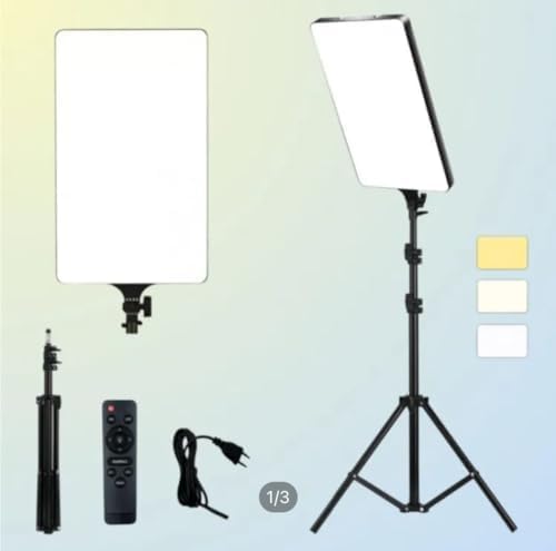 Professional LED Light 3 levels gfl pro 100w with stand Original