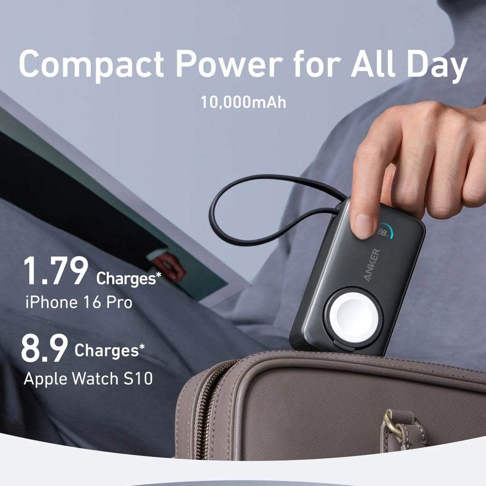 Anker 10K A1657H21 MagGo Magnetic Wireless Power Bank