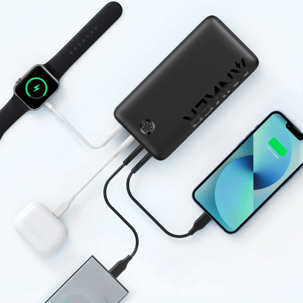Anker 347 A1377H11 Power Bank Fast Charging 30W 40000mAh - Black