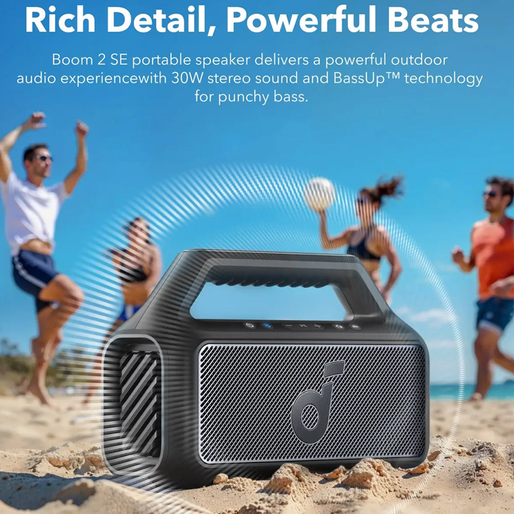Anker Soundcore Boom 2 SE A3148Z11 Portable Bluetooth Speaker - Black