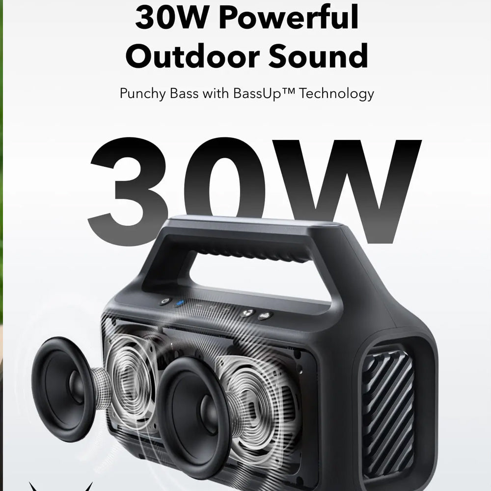 Anker Soundcore Boom 2 SE A3148Z11 Portable Bluetooth Speaker - Black
