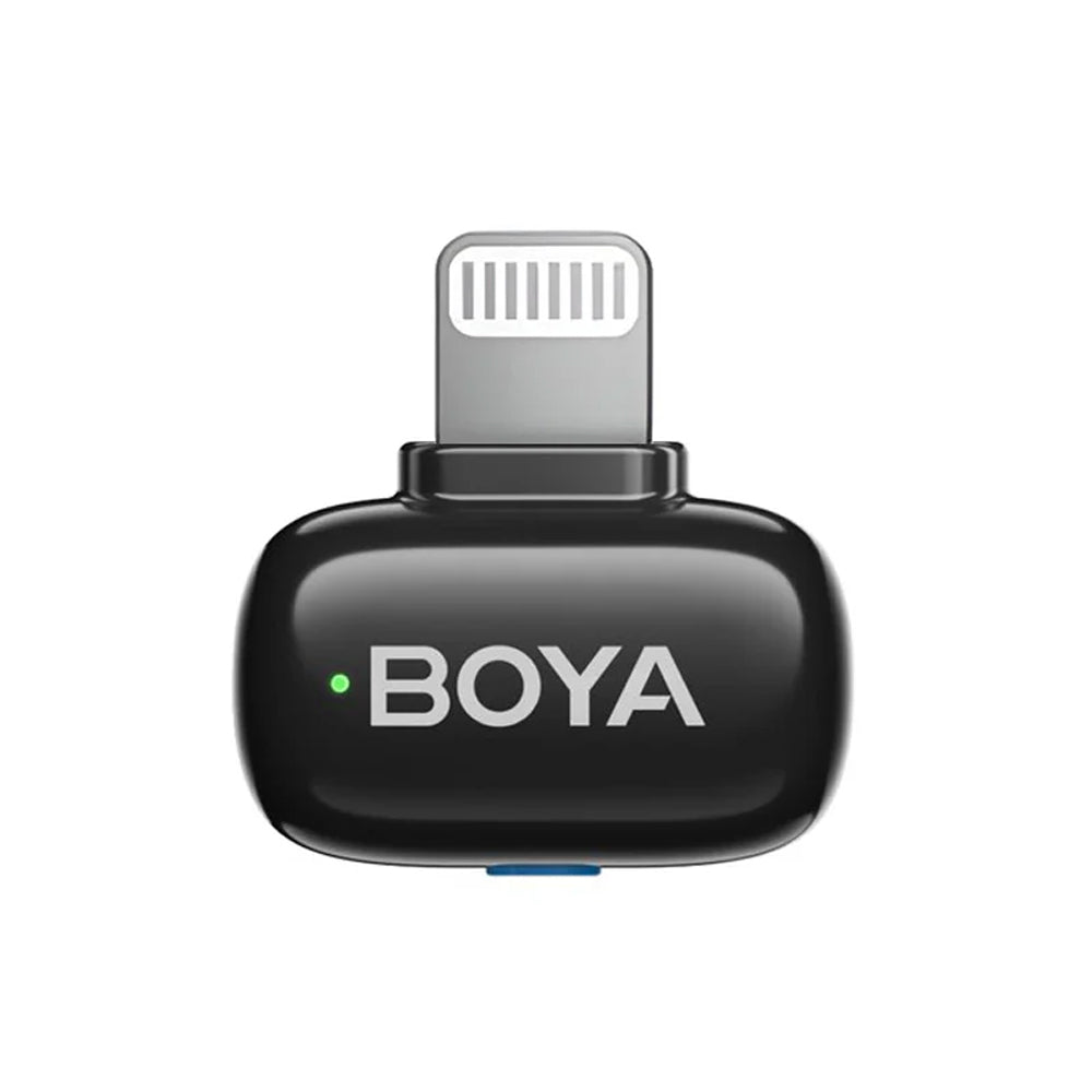Boya Mini-16 Lightning Wireless Microphone System - Black