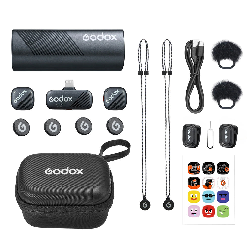 نظام ميكروفون لاسلكي USB-C جودوكس مزدوج Cube-SC Kit 2