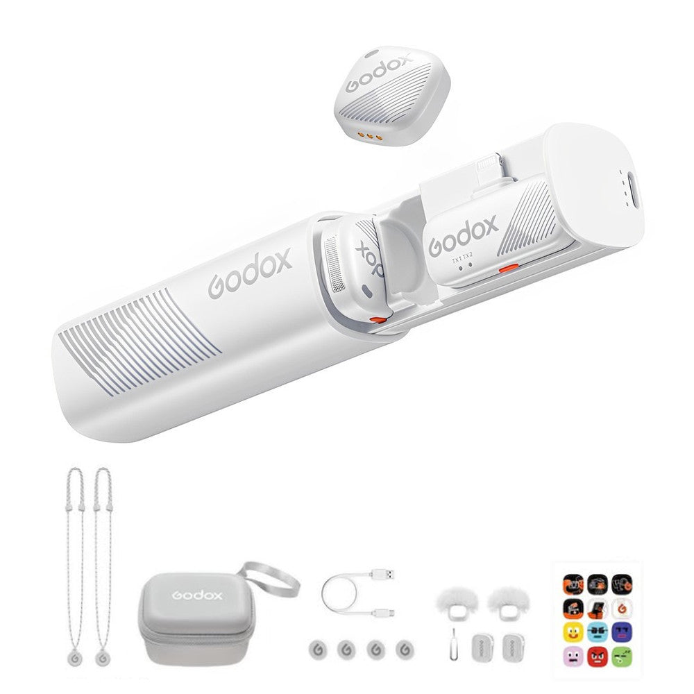 نظام ميكروفون لاسلكي لايتنينج جودوكس مزدوج Cube-SL Kit 2