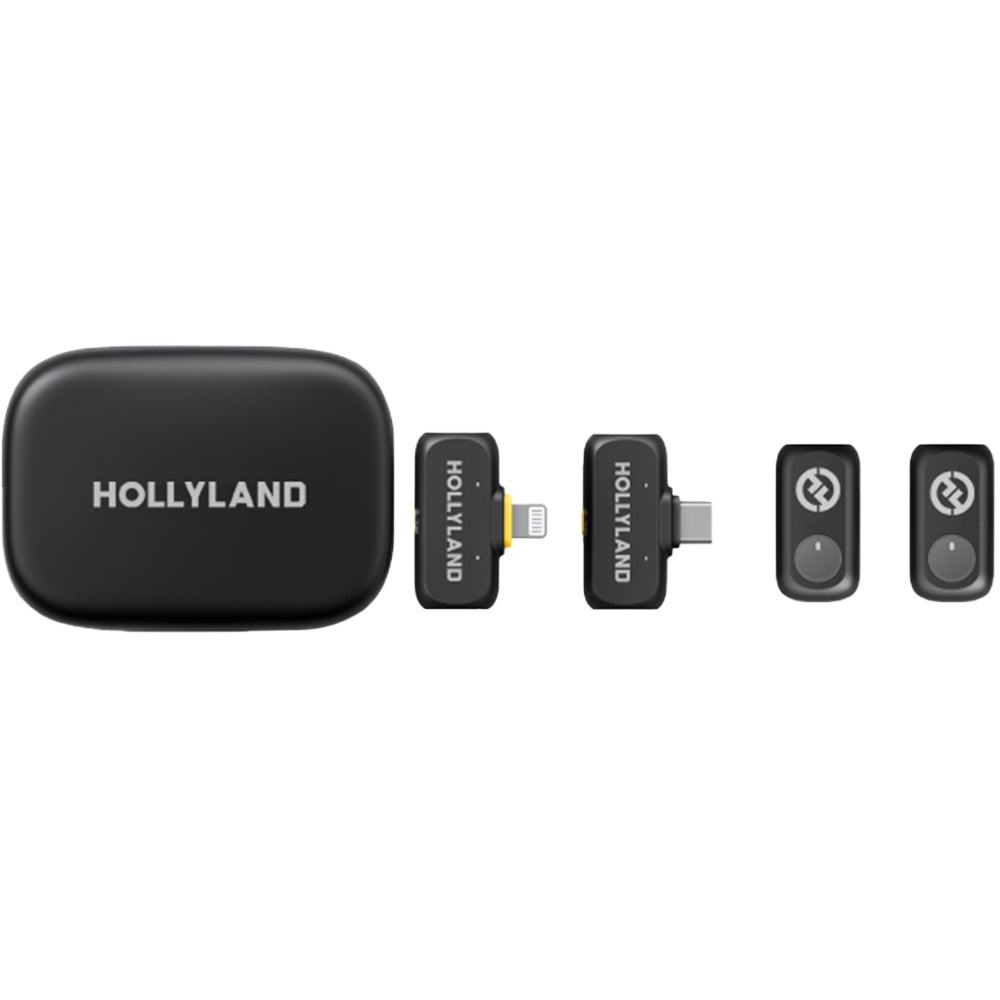 Hollyland LARK A1 Combo Dual Wireless Microphone System