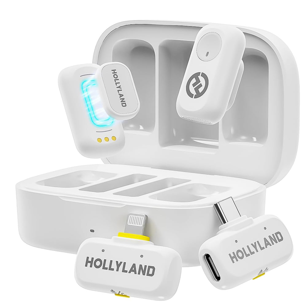 Hollyland LARK A1 Combo Dual Wireless Microphone System