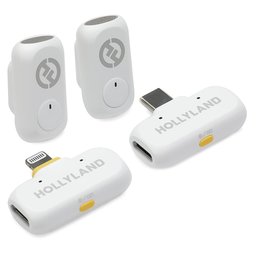 Hollyland LARK A1 Combo Dual Wireless Microphone System