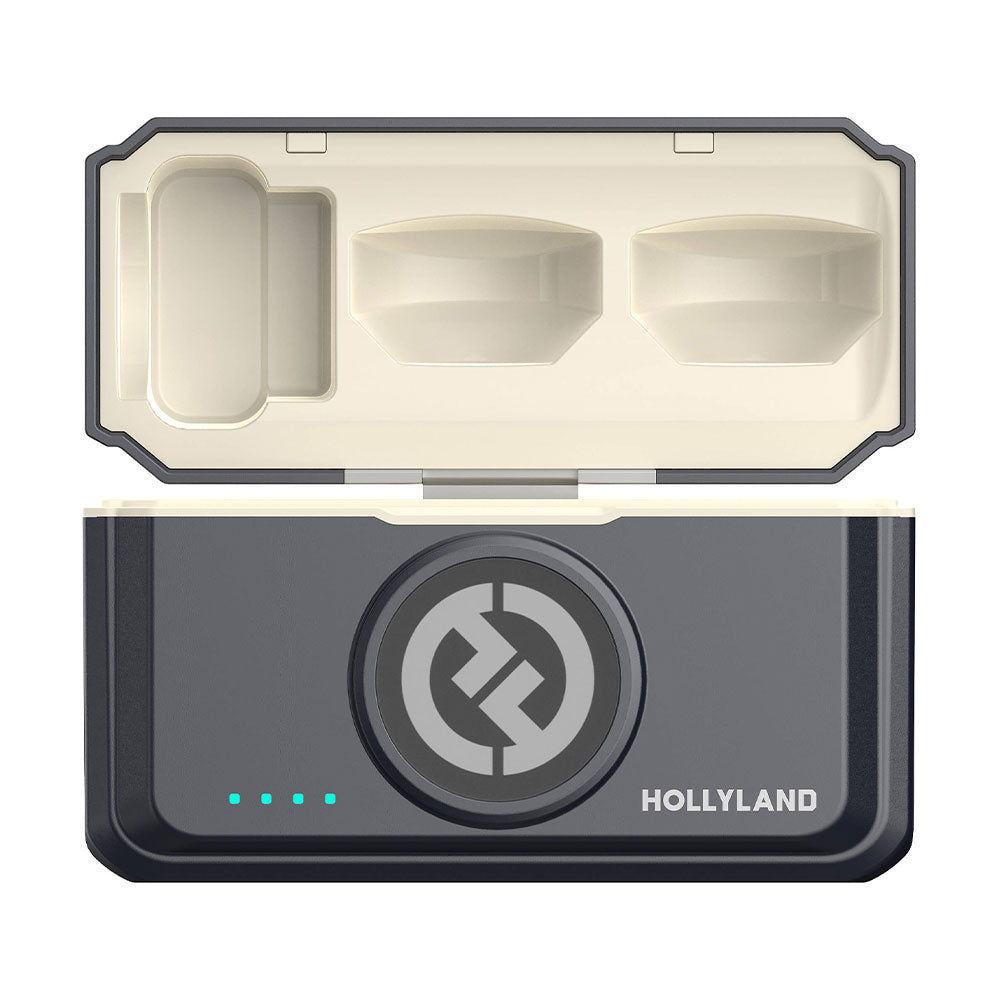 Hollyland LARK M2 Combo Dual Wireless Microphone System - Black