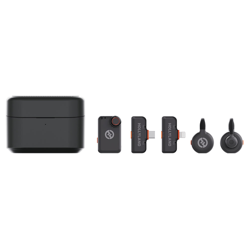 Hollyland LARK M2S Combo Dual Wireless Microphone System