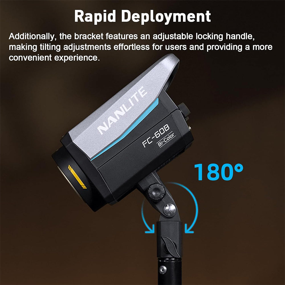 Nanlite FC-60B Bi-color LED Spotlight