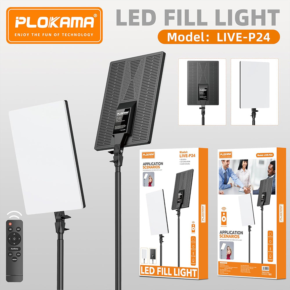 Plokama Live P24 Professional LED Fill Light Panel