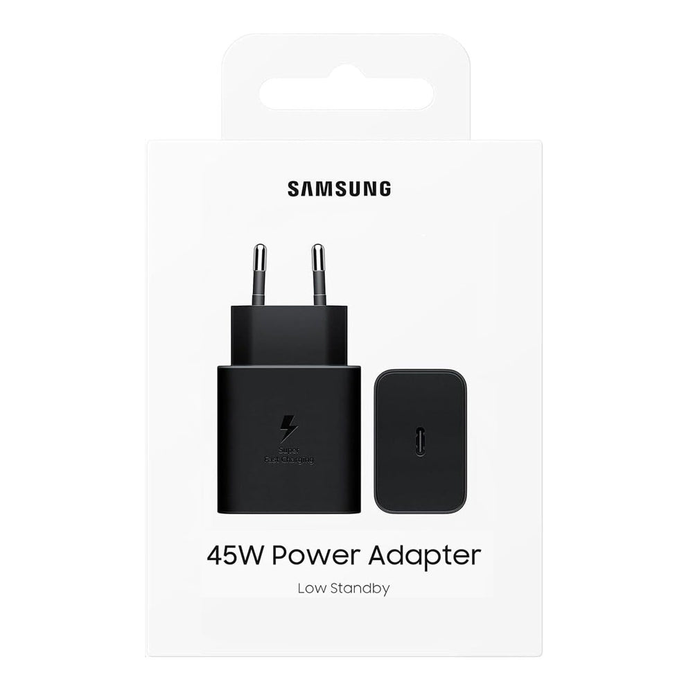 شاحن حائط سامسونج USB-C شحن سريع 45 وات (اصلي)