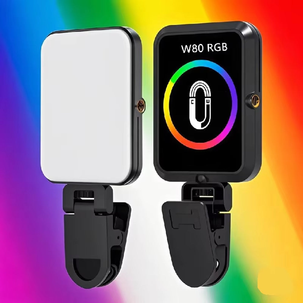 W80 Magnetic Full RGB Video LED Light