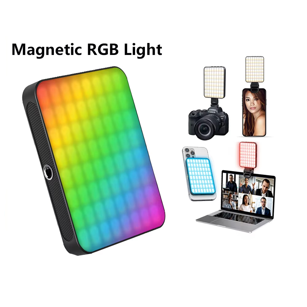 W80 Magnetic Full RGB Video LED Light