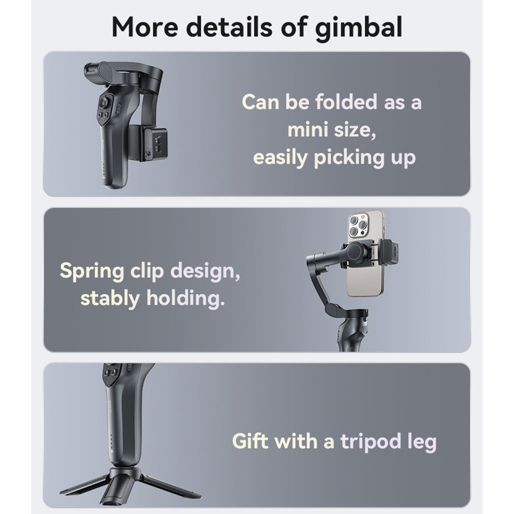 Yesido SF21 3-Axis Gimbal Stabilizer