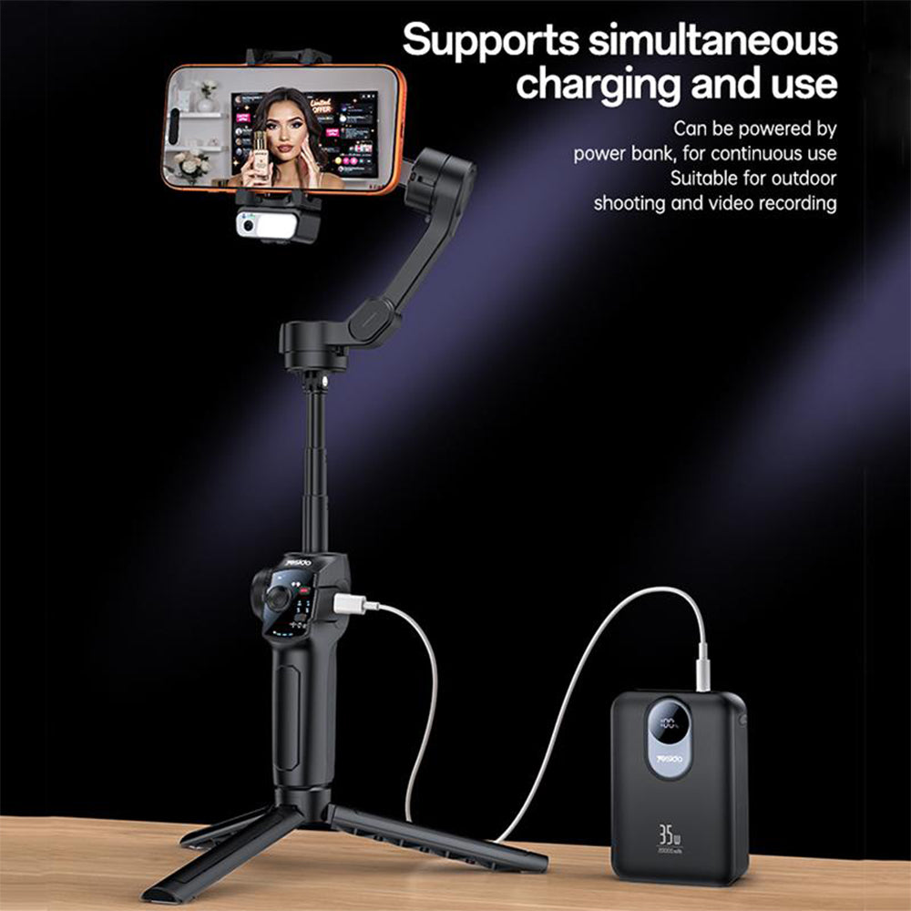 Yesido SF32 Telescopic 3-Axis Gimbal Stabilizer