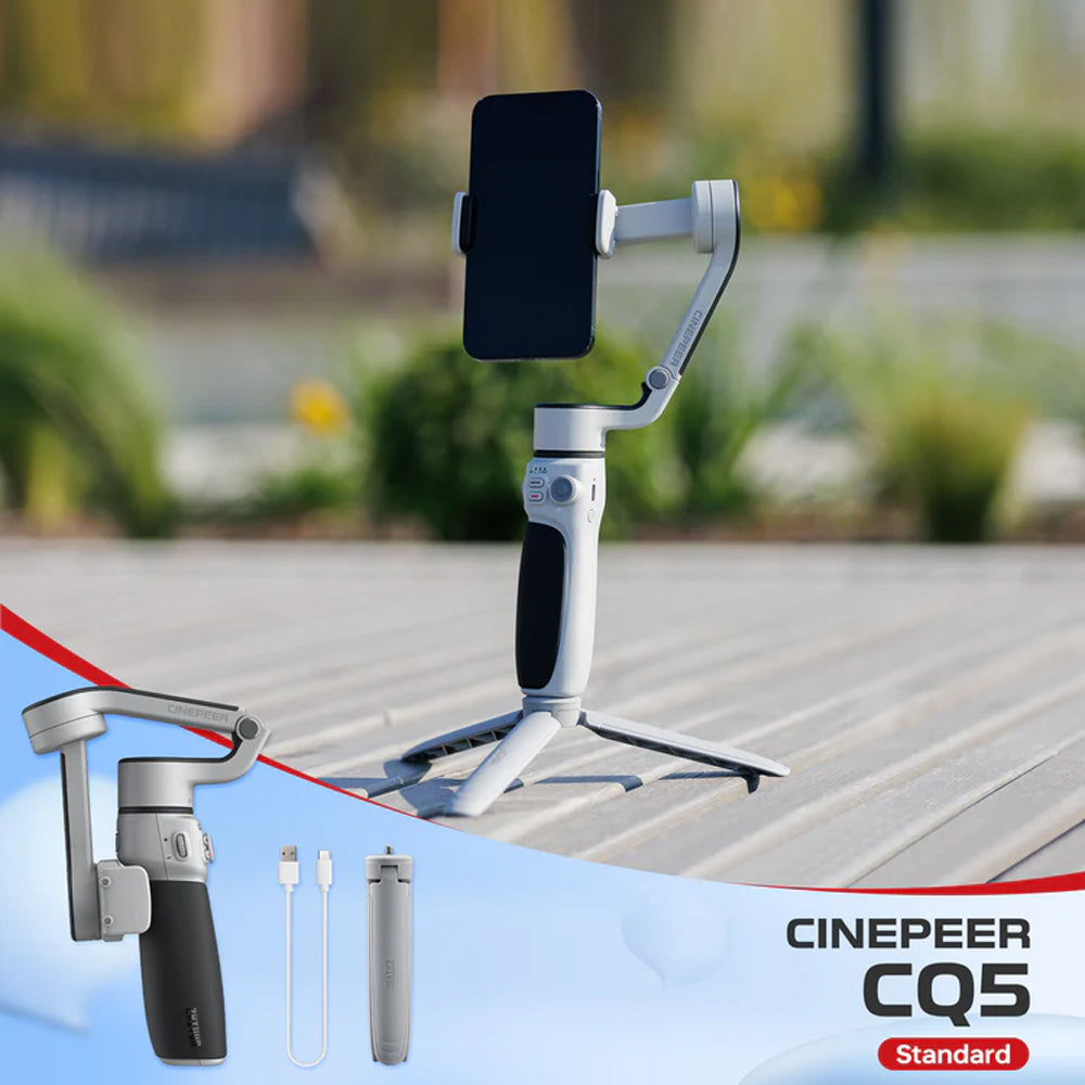 مثبت جيمبال ثلاثي المحاور زيون Cinepeer CQ5 Standard كومبو
