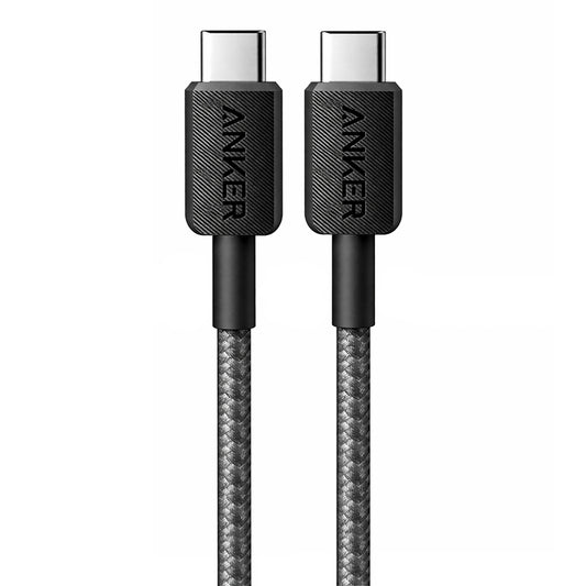 Anker 322 A81F5H11 USB-C To USB-C Cable Fast Charging 60W 0.9m - Black