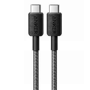 Anker 322 A81F6H11 USB-C To USB-C Cable Fast Charging 60W 1.8m - Black