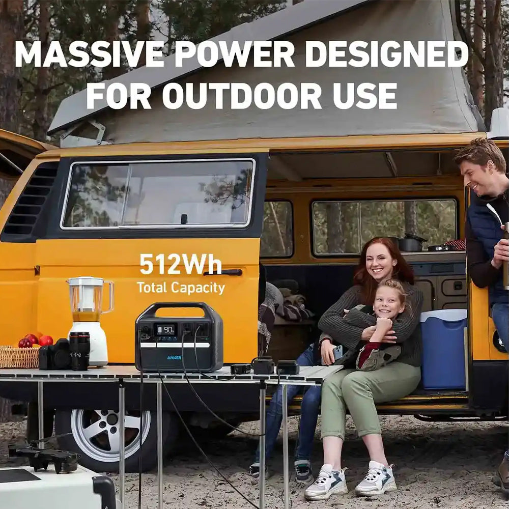 Anker 535 A1751311 PowerHouse 512Wh 500W - Black