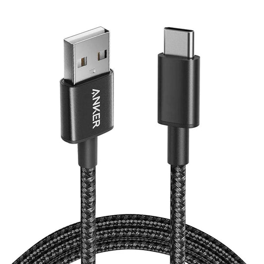 Anker A8173H11 USB To USB-C Cable Fast Charging 60W 1.8m - Black