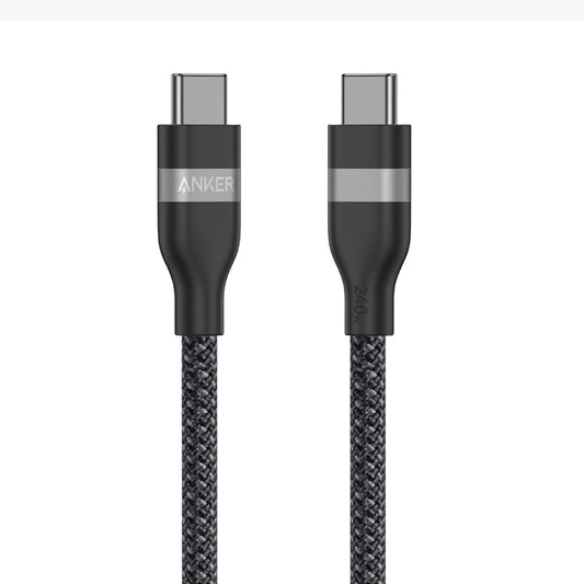 Anker A82E2H11 USB-C To USB-C Cable Fast Charging 240W 0.9m - Black
