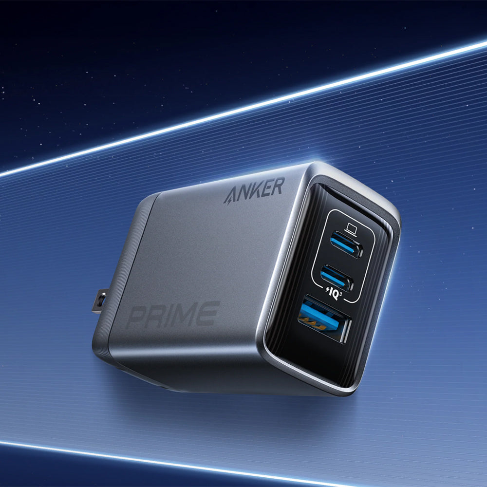 Anker Prime Wall Charger 3 Ports GaN Fast Charging 100W