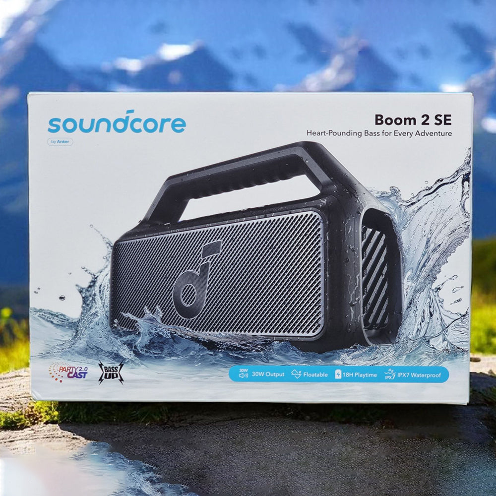 Anker Soundcore Boom 2 SE A3148Z11 Portable Bluetooth Speaker - Black
