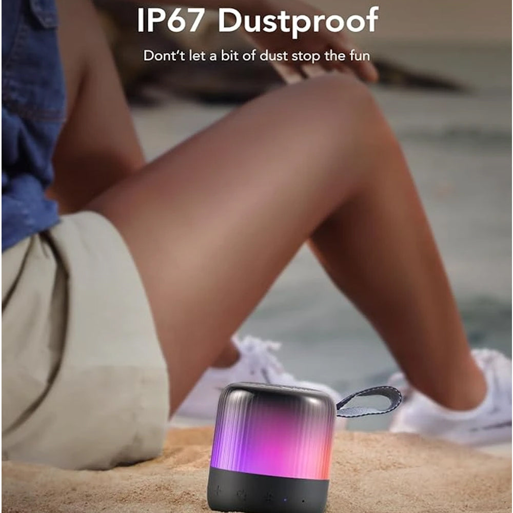 سبيكر بلوتوث محمول انكر Soundcore Glow Mini A313601 - أسود