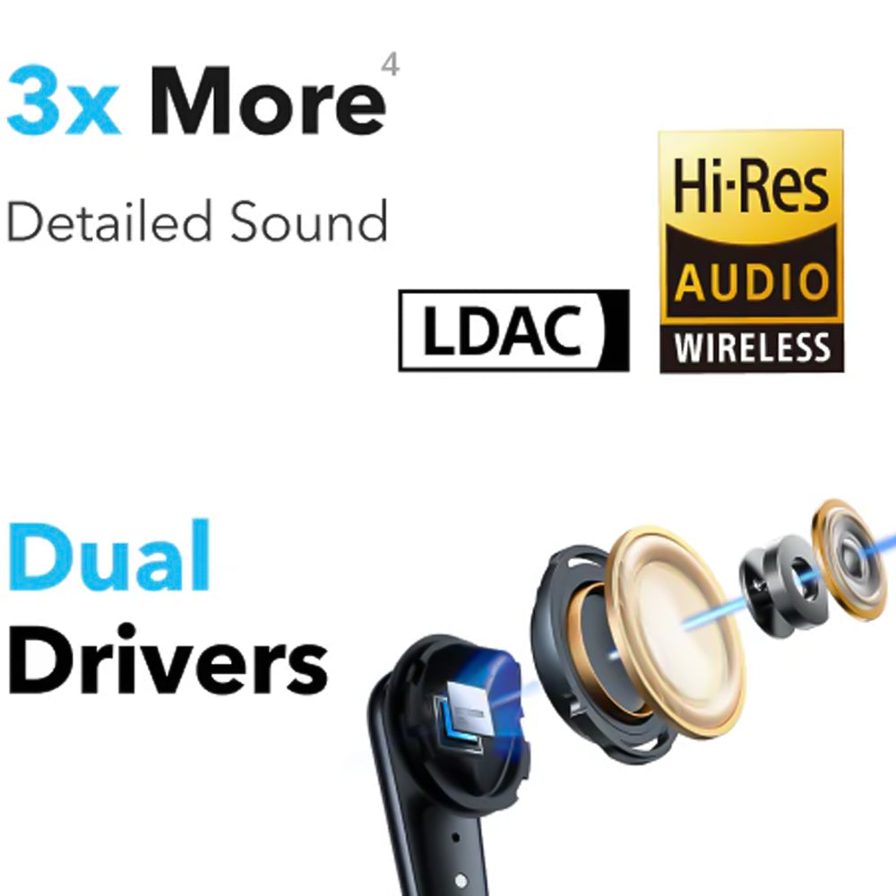 ايربودر أنكر مع خاصية إلغاء الضوضاء Soundcore Liberty 4 Pro