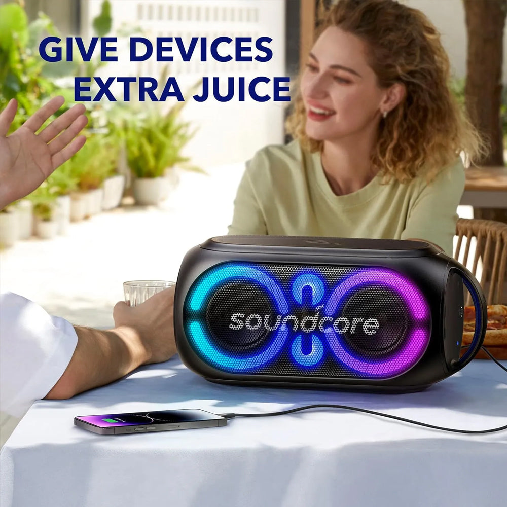 Anker Soundcore Rave Party 2 A3399H11 Portable Bluetooth Speaker - Black