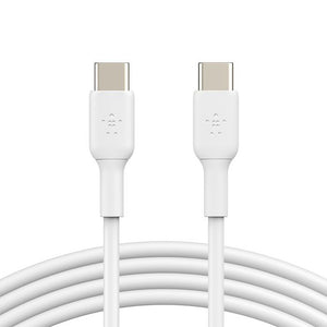 Belkin BoostCharge USB-C To USB-C Cable Fast Charging 60W 1m - White