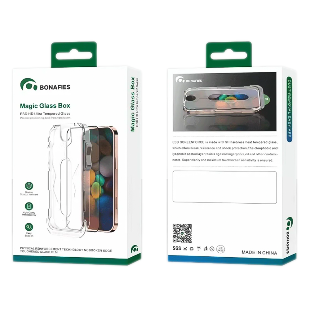 Bonafies Magic Glass Box Tempered Glass Screen Protector