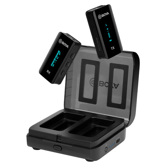 Boya BY-XM6-K1 Wireless Microphone System - Black