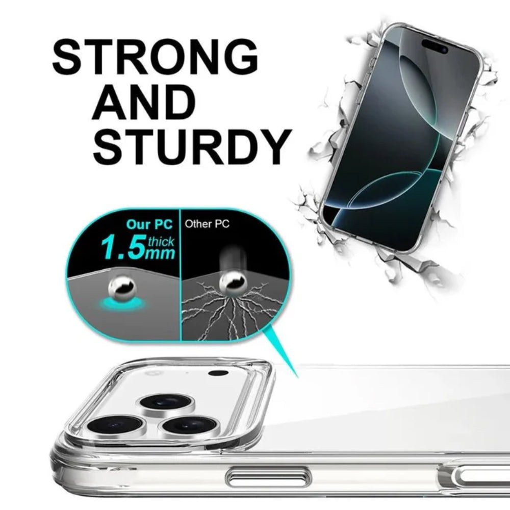Clear Silicone Case iPhone 17 Pro Max