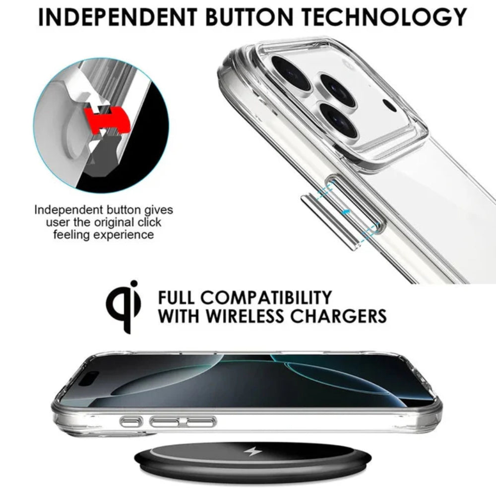 Clear Silicone Case iPhone 17 Pro Max