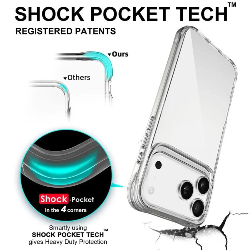 Clear Silicone Case iPhone 17 Pro