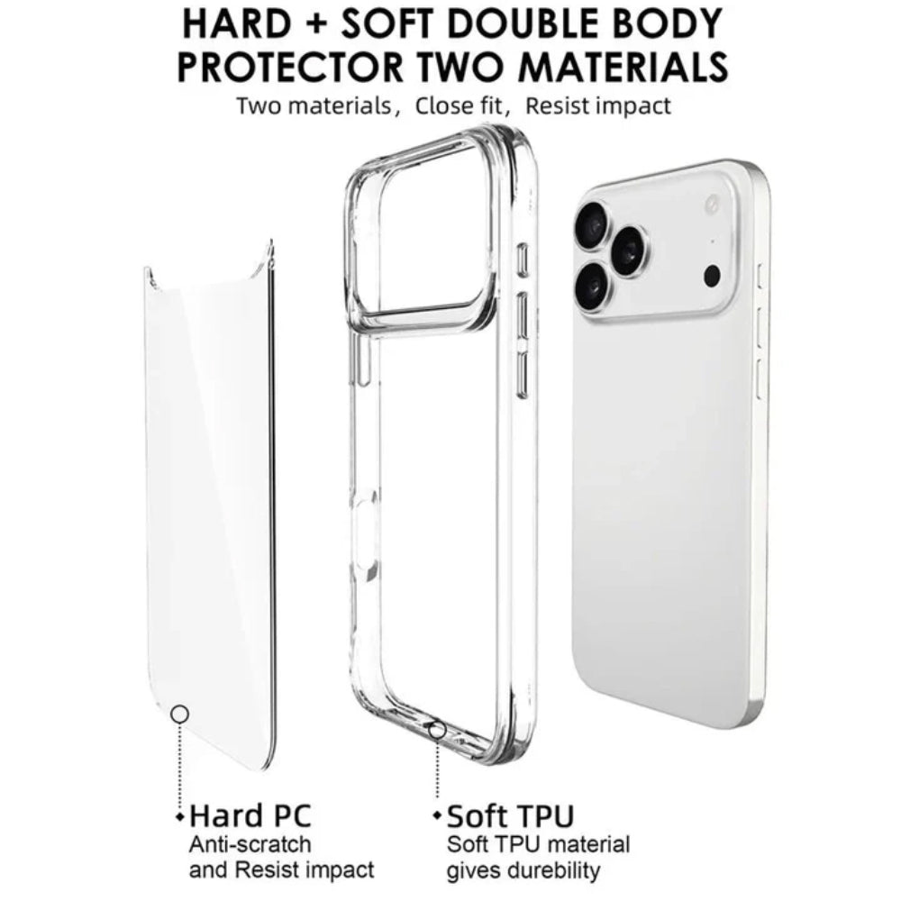 Clear Silicone Case iPhone 17 Pro