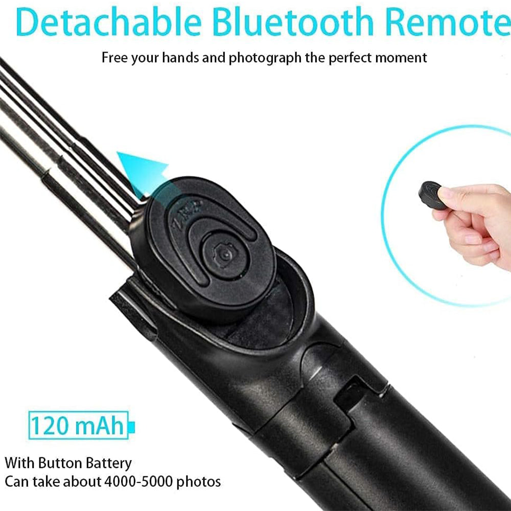 General R1S Selfie Stick Tripod with LED Light
