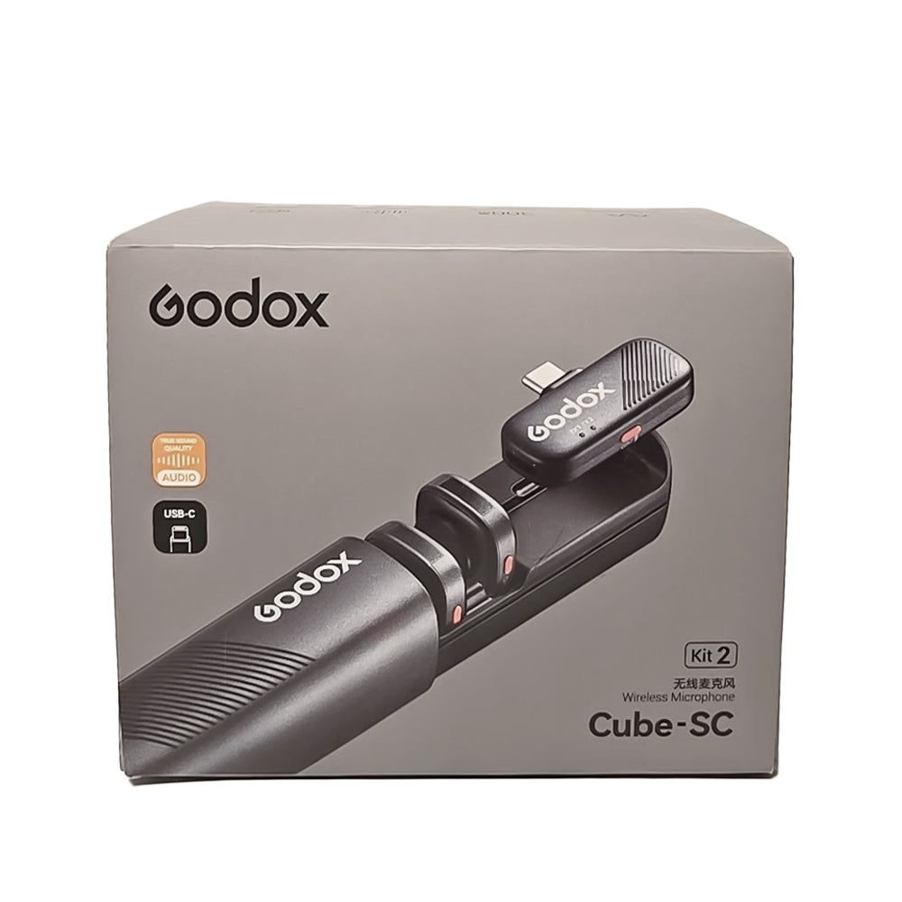 نظام ميكروفون لاسلكي USB-C جودوكس مزدوج Cube-SC Kit 2