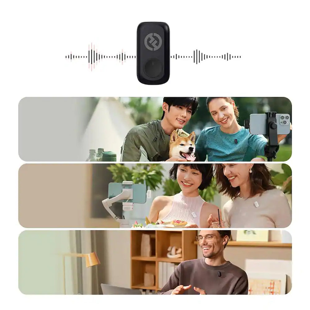 Hollyland LARK A1 Combo Dual Wireless Microphone System