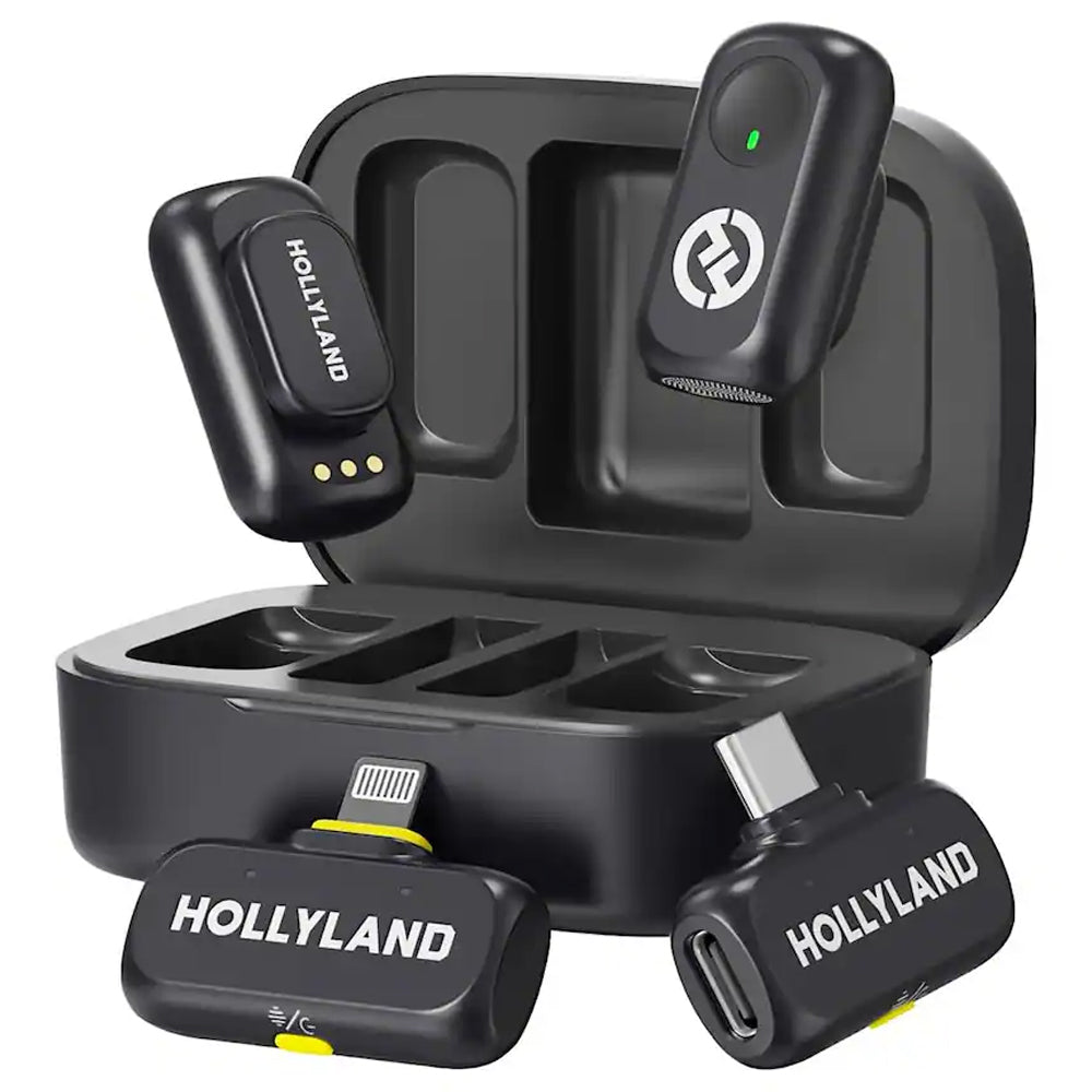 Hollyland LARK A1 Combo Dual Wireless Microphone System