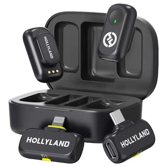 Hollyland LARK A1 Combo Dual Wireless Microphone System