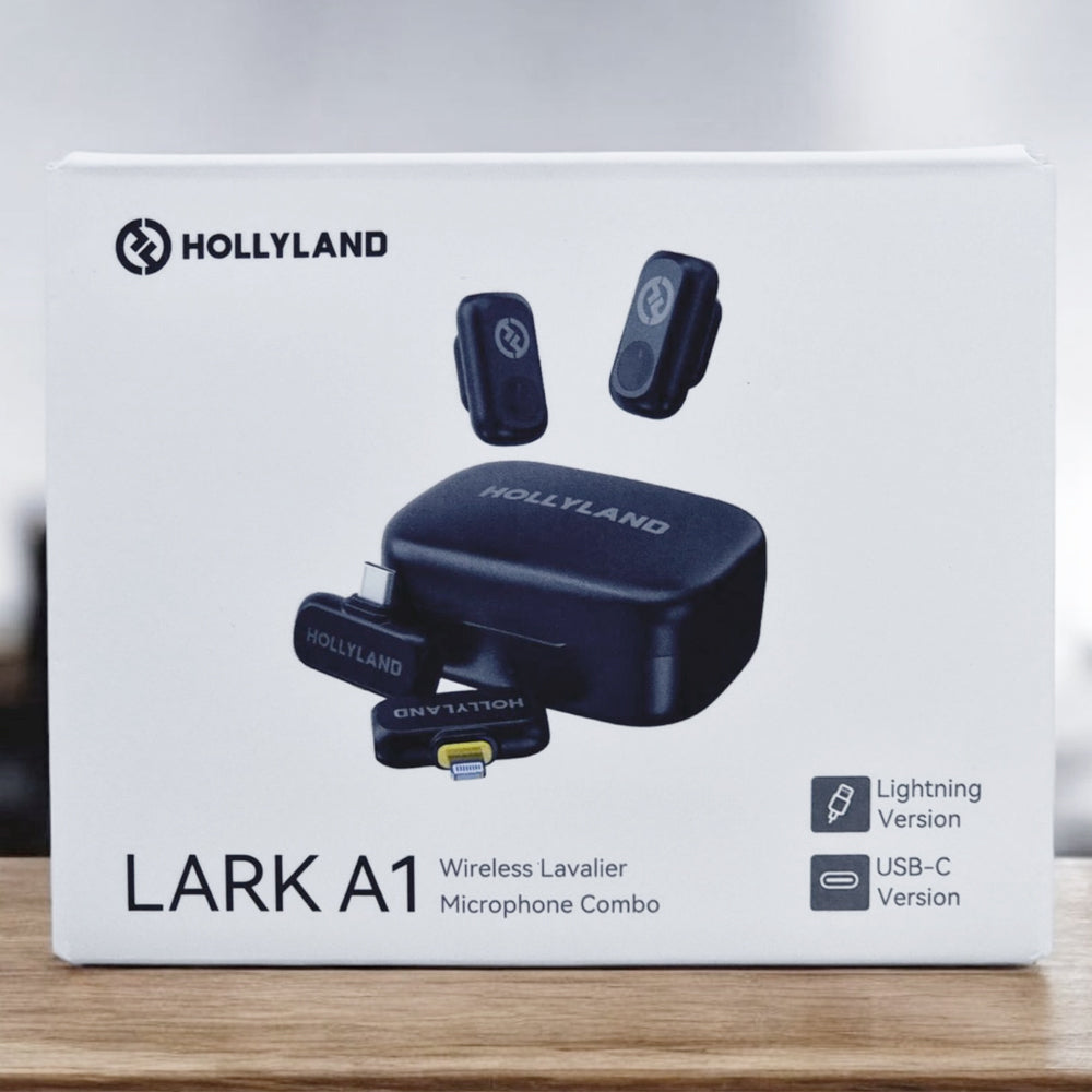 Hollyland LARK A1 Combo Dual Wireless Microphone System