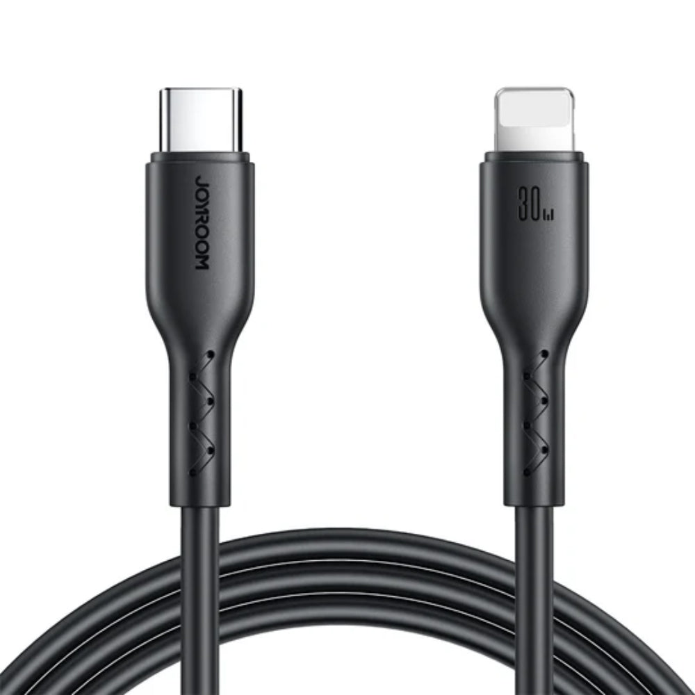Joyroom S-A26 USB-C To Lightning Cable 30W Fast Charging 1m - Black