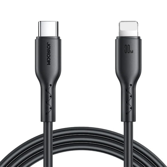 Joyroom S-A26 USB-C To Lightning Cable 30W Fast Charging 1m - Black