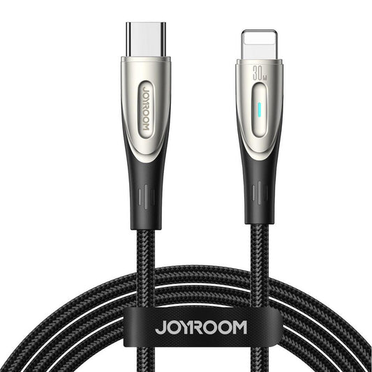 Joyroom S-A27 USB-C To Lightning Cable 30W Fast Charging 1.2m - Black