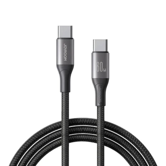 Joyroom S-A28 USB-C To USB-C Cable 60W Fast Charging 1m - Black