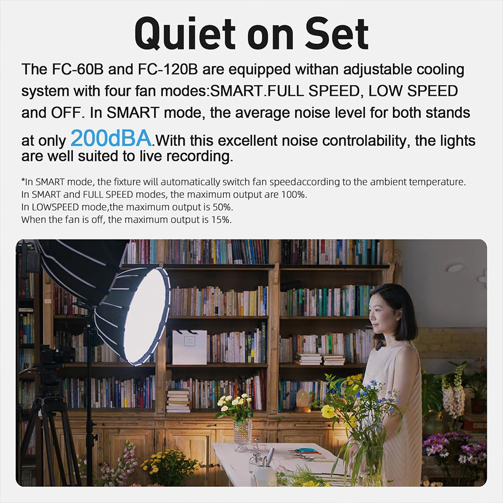 Nanlite FC-60B Bi-color LED Spotlight