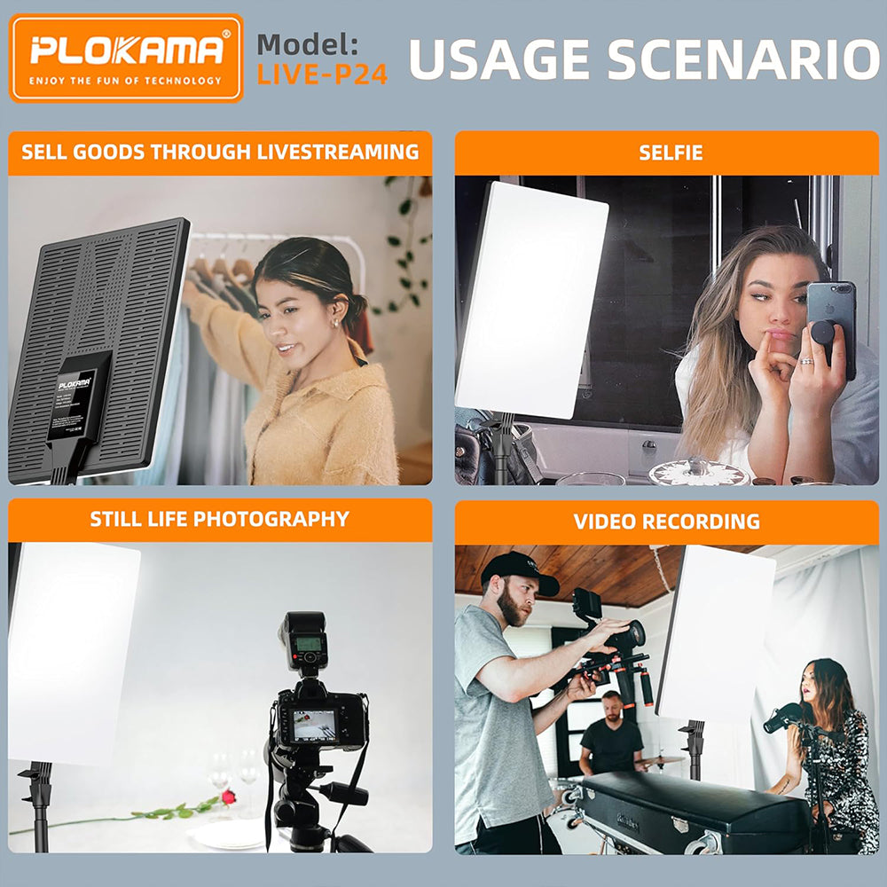Plokama Live P24 Professional LED Fill Light Panel